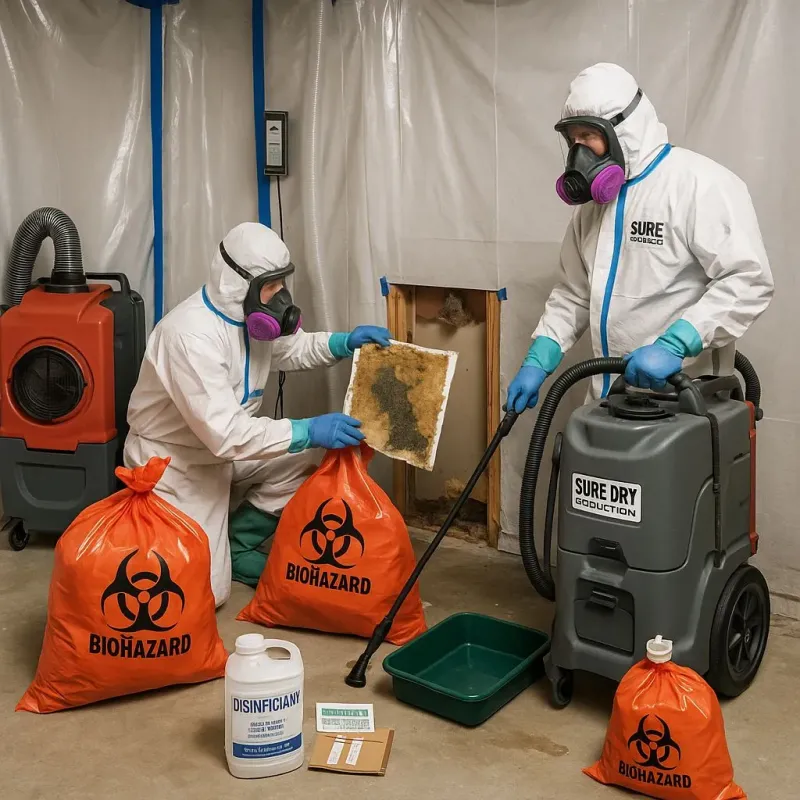 Contaminated Water Handling Protocols process in Baxter, TN