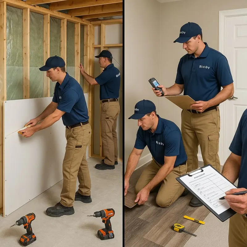 Repairs and Reconstruction process in Baxter, TN