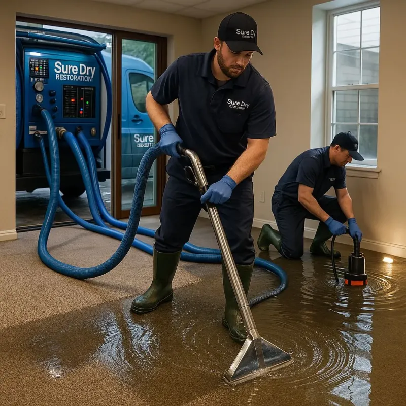 Water Extraction and Removal process in Baxter, TN